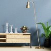 Mela Artisans Matte White Farmhouse Candle Holders for Pillar Candles (Set of 3) - 3 of 4