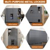 SUXXAN 15 Doors Metal Lockers for Employees School Office Gym Home lockers Storage, Assembly Required - 4 of 4