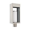Livex Lighting Bleecker 1 - Light Post Light in  Brushed Nickel - 2 of 4