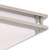 Vaxcel Horizon 1 - Light Flush Mount in  Satin Nickel - 3 of 4