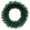 Vickerman Berkley Mixed Pine Artificial Wreath - 2 of 4