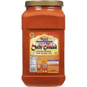 Extra Hot Chilli Powder - 80oz (5lbs) 2.27kg - Rani Brand Authentic Indian Products - 1 of 4