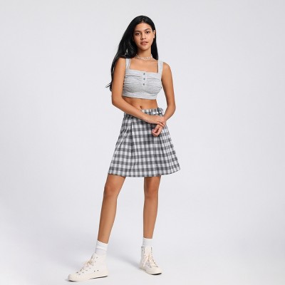 Women's Worsted Knit Ruched Tiny Tank Top Wild Fable™ Xxl Target