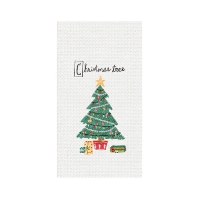 C&f Home 27 X 18 Christmas Holiday Gnome With Presents Gifts Embroidered  & Waffle Weave Cotton Kitchen Dish Towel : Target