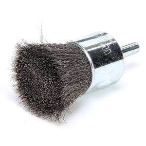 Weiler  Crimped Wire End Brush,Steel,1 In. 96107 - 1 of 2