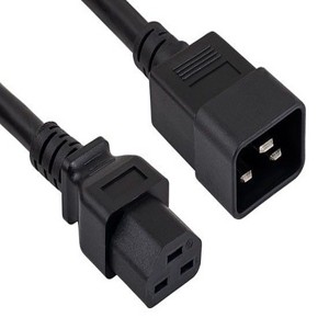 SANOXY 4ft 12 AWG 20A 250V Heavy Duty Power Cord (IEC320 C20 to IEC320 C21) - 1 of 3