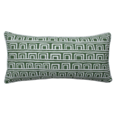 Blot Abstract Shag Pillow Cover - 18 x 18