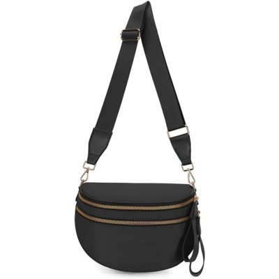 BEAFUP Women's Nylon Fanny Pack - A Chic and Versatile Crossbody Bum Bag in Khaki for Street Style Enthusiasts