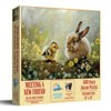 Sunsout Meeting a New Friend 500 pc Jigsaw Puzzle 77150 - 2 of 4