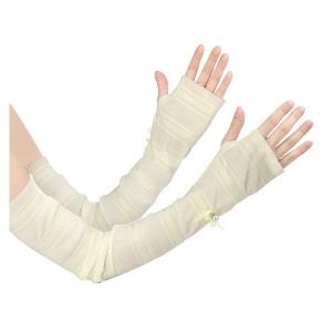 Allegra K Women's Fingerless Opera Length Arm Sleeve - 1 of 4