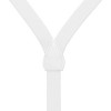 Suspender Store 1" Button Y-Back Suspenders – White - 3 of 4