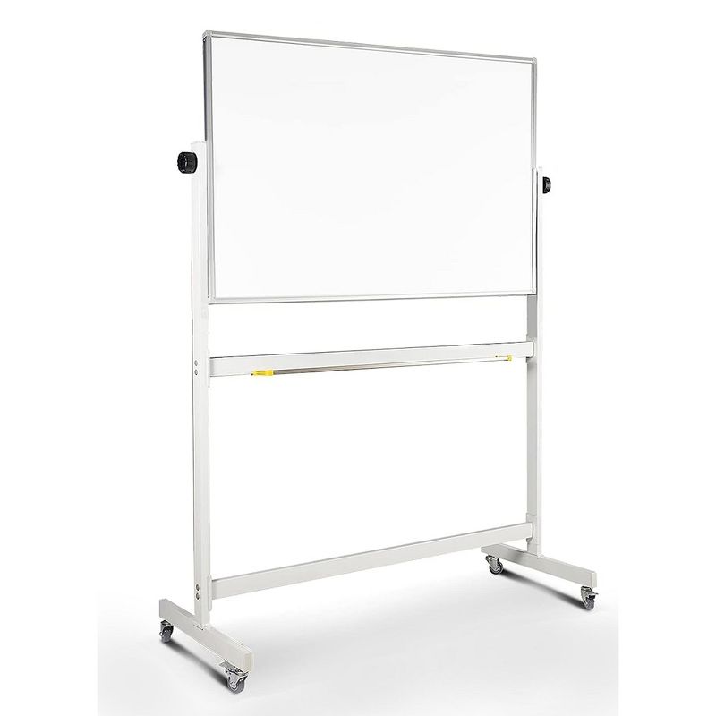 flybold 48" x 32" Rolling Dry Erase Whiteboard on Wheels with Stand, 2 of 4