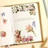 Wrapables Romantic Floral PET Tape, Pre-Cut Stickers for Scrapbooking, Stationery, Journaling, Diary, Card Making (Set of 2) - 3 of 4