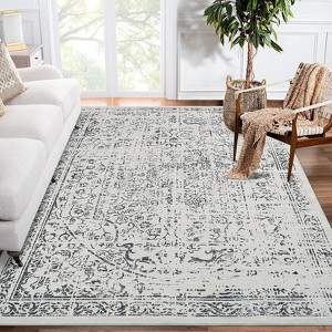 Hallway Runner Rug Kitchen Rugs Non Slip Washable Soft Touch Carpet Runner Rug Stylish Rug Runner Home Kitchen - 1 of 4