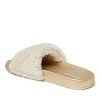 EcoCozy Women's Sustainable Faux Shearling Slide Sandal - 4 of 4
