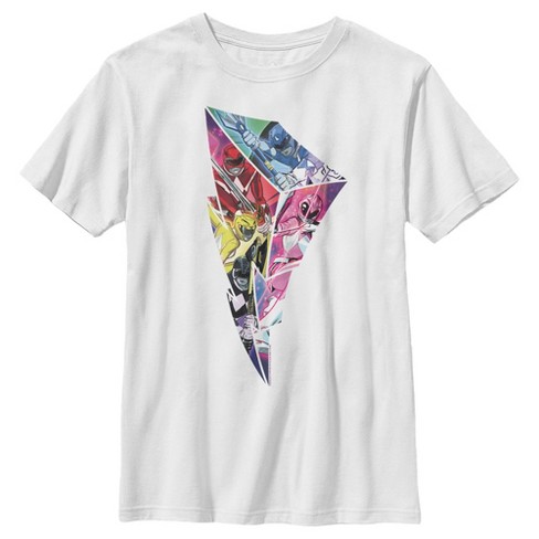 Boy's Power Rangers Periodic Table Of Heroes T-shirt : Target