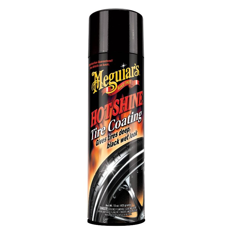 Meguiars Hot Shine Tire Spray Aerosol, 1 of 5