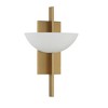 Savoy House Fallon 1 - Light Wall Light in  Warm Brass - 3 of 4