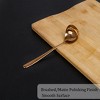 Unique Bargains Durable Stainless Steel Restaurant Kitchen Soup Ladle Spoon 7.8 Inch - 3 of 4