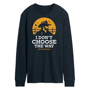 Men's - Yellowstone - Rip Sharks Minnows Long Sleeve Graphic T-Shirt - 1 of 4