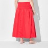 Women's Smocked Waist Maxi Skirt - Wild Fable™ - 3 of 3
