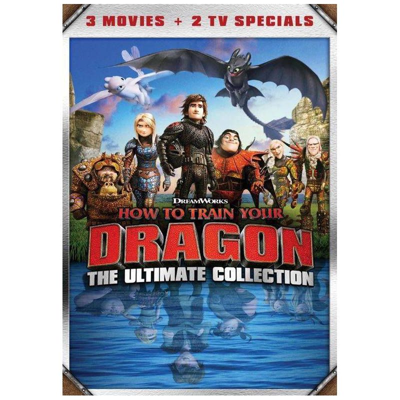 How to Train Your Dragon 3-Movie Collection (DVD)(2021), 1 of 2