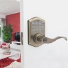 Honeywell Electronic Entry Lever Door Lock- Antique Brass: Keypad Front Door Handle, Keyed Entry, Battery Operated - 3 of 3