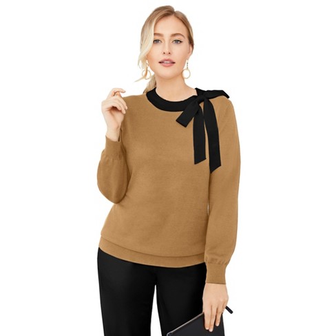 Kate spade camel sweater best sale