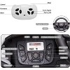 Garvee 12V Kids Ride-On Truck – Electric Silverado Trail Boss with Remote Control, MP3/Bluetooth, LED Lights & Suspension - 3 of 4