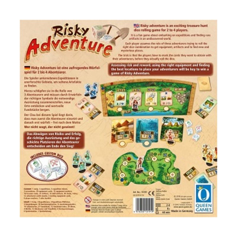 Risky Adventure Board Game, 2 of 4