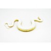 Collectible Wildlife Gifts | Snake, Yellow Python Snake Toy, Burmese Python, Coied, Rubber Reptile,  Hand Painted,  Model, Gift,   12"  F3588 B492 - 3 of 4