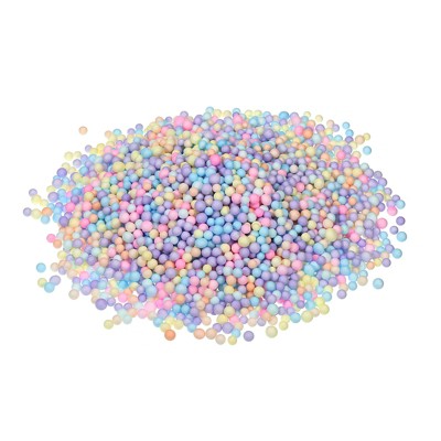 Unique Bargains Party Decorations Arts DIY Crafts Decorative Filler Foam Beads Balls 1 Pack
