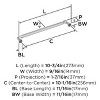 Amerock Collet Pull for Cabinets, Drawers, and Furniture - 3 of 4