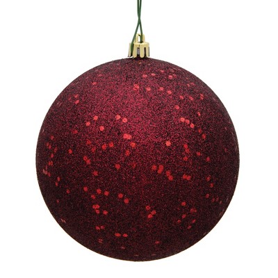 Vickerman Burgundy Ball Ornament