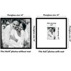 Americanflat Picture Frame with Oversized Mat - 2 of 4