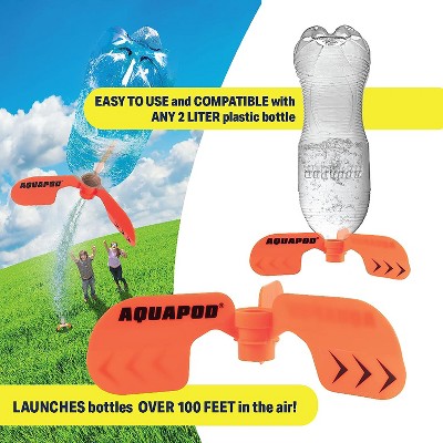 Curved Launcher Fins (2 pk)- Spirals in Air/ Helicopters to Ground- Fun STEM Kit