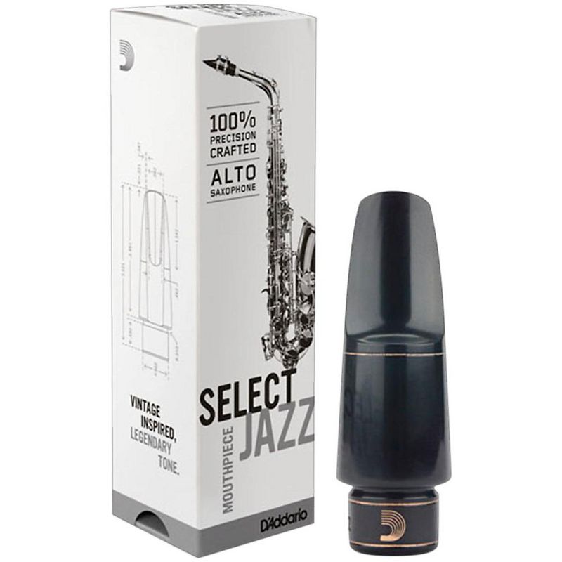 D'Addario Woodwinds Select Jazz Alto Saxophone Mouthpiece, 3 of 7