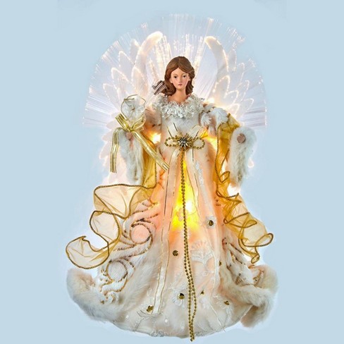 Angel tree deals toppers lighted