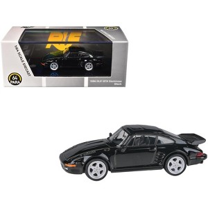 1986 RUF BTR Slantnose Black 1/64 Diecast Model Car by Paragon Models - 1 of 4