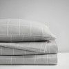 4 Pcs Elegant Oversized Cotton Flannel Sheet Sets, All Season Bedding Set, Cozy Home Textile fits Lux Bedroom Decor - 4 of 4
