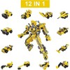 24 Days Christmas Vehicle Building Block Toy Advent Calendar - 3 of 4