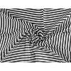 INSPIRE CHIC Women's Stripe Print Square Neckerchief Headband 27.56*27.56 inches(L*W) - 4 of 4