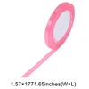 Unique Bargains Ribbons for Crafts Durable Assorted Colors for Gift Wrapping Polyester 866.14"x0.24" 1 Pc - 3 of 4
