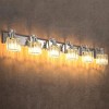 Whizmax LED Modern Crystal Bathroom Vanity Lights Over Mirror, Chrome Bathroom Light Fixtures Wall Light, 6-Light - 2 of 4