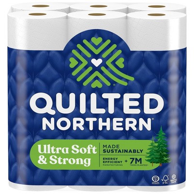 Quilted Northern Ultra Soft Strong Toilet Papers - 24 Mega Rolls