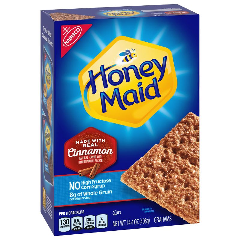 Honey Maid Cinnamon Graham Crackers - 14.4oz, 4 of 22