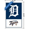 Trends International MLB Detroit Tigers - Logo 22 Framed Wall Poster Prints - 3 of 4