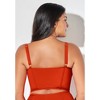 Swimsuits for All Shimmer Underwire Crop Bikini Top (Plus Sizes Available) - 3 of 4