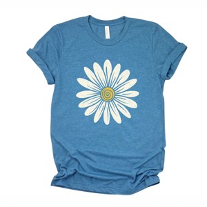 Simply Sage Market White Daisy Short Sleeve Tee - 1 of 4