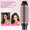 NICEBAY Curling Iron with Interchangeable Ceramic Barrel, Curling Wand Set with Flat Iron Hair Straightener, Instant Heat Up, Dual Voltage Hair Curler - 2 of 4